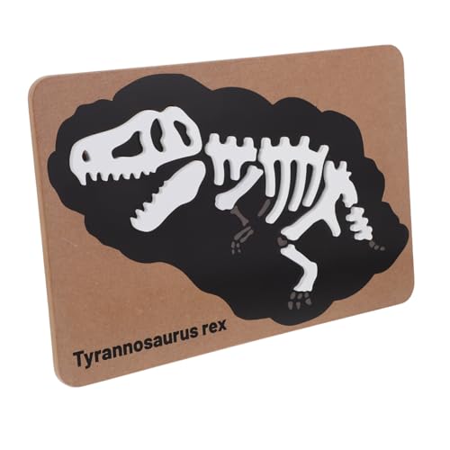 GALPADA Dinosaurier-fossilien-Puzzle Dinosaurier-Puzzle Thematisiert Dinosaurier-bodenpuzzle Erkenntnisrätsel Puzzle-Dinosaurier Skelette Vorschulrätsel Szene Bildungsrätsel Ahorn von GALPADA