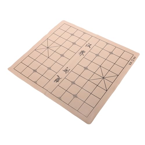 GALPADA Doppelseitiges Faltbares Schachbrett aus Kunstleder Chinesisches Schach Zubehör mit Robustem Lint Material Tragbares Brettspiel für Erwachsene und Schüler Zufällige Farbe GALPADA Doppelseitiges Faltbares Schachbrett aus Kunstleder Chinesisches Schach Zubehör mit Robustem Lint Material Tragbares Brettspiel für Erwachsene und Schüler Zufällige Farbe von GALPADA
