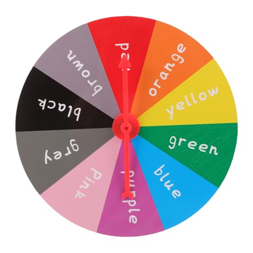 GALPADA Drehbares mit Segmenten und Rotem Zeiger DIY Spielrad für Party Lernspiele Vielseitiges für Familienfeiern und Veranstaltungen GALPADA Drehbares mit Segmenten und Rotem Zeiger DIY Spielrad für Party Lernspiele Vielseitiges für Familienfeiern und Veranstaltungen von GALPADA