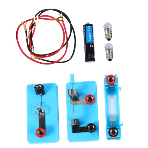 GALPADA Einsteiger Elektronik Baukasten Schaltkreise Bausatz für Schüler mit Aufbewahrungsbox Umweltfreundlich für Physik Experimente und Grundlagen des Stromkreises Lernen von GALPADA