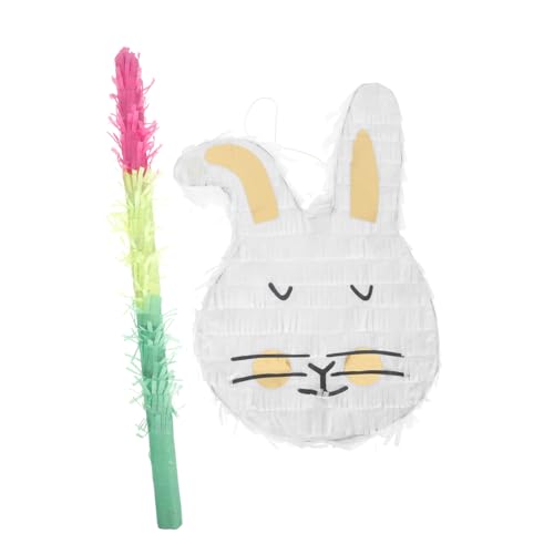 GALPADA Einstellbare Osterhasen Piñata Faltbare Hängende Dekoration für Kindergeburtstag Babyparty Festliche Unterhaltungsspielzeug GALPADA Einstellbare Osterhasen Piñata Faltbare Hängende Dekoration für Kindergeburtstag Babyparty Festliche Unterhaltungsspielzeug von GALPADA