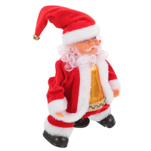 GALPADA Elektrische Weihnachtsmann Puppe Lustige Weihnachtsdeko Tanzend Singend Batterie Nicht Enthalten Weihnachtsfigur für Weihnachtsfeier GALPADA Elektrische Weihnachtsmann Puppe Lustige Weihnachtsdeko Tanzend Singend Batterie Nicht Enthalten Weihnachtsfigur für Weihnachtsfeier von GALPADA