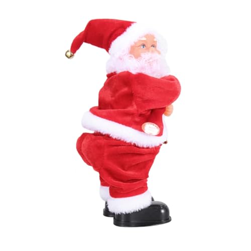 GALPADA Elektrischer Tanzender Weihnachtsmann mit Musikfunktion Batteriebetrieben Lustige Weihnachtsdeko für Festliche Indoor Party Dekoration GALPADA Elektrischer Tanzender Weihnachtsmann mit Musikfunktion Batteriebetrieben Lustige Weihnachtsdeko für Festliche Indoor Party Dekoration von GALPADA