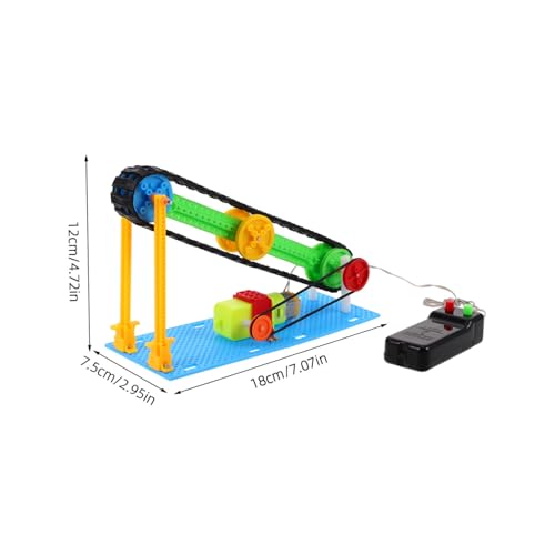 GALPADA Elektrisches DIY Stem Experiment Elektronisches Lernset für Automatischer Transport Schnelle Bewegung Effiziente Arbeitsersparnis für Jungen und Mädchen von GALPADA