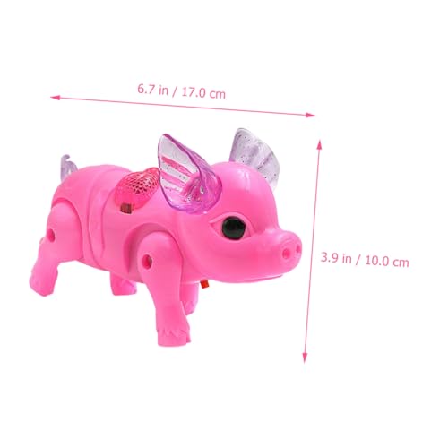 GALPADA Elektrisches Schwein mit Musik und Lichteffekt Interaktives Laufendes Jungen und Mädchen Fördert Koordination und Gehirnentwicklung Batteriebetrieben Farbe Zufällig GALPADA Elektrisches Schwein mit Musik und Lichteffekt Interaktives Laufendes Jungen und Mädchen Fördert Koordination und Gehirnentwicklung Batteriebetrieben Farbe Zufällig von GALPADA