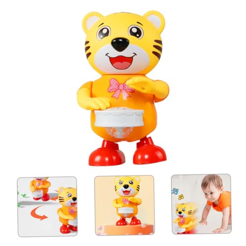GALPADA Elektronisches Tanzspielzeug Tiger mit Trommelfunktion Singender Tanzender Kinderroboter für Jungen und Mädchen Kreatives Musikinstrument Lernspielzeug Robust und Zufällige Farbe GALPADA Elektronisches Tanzspielzeug Tiger mit Trommelfunktion Singender Tanzender Kinderroboter für Jungen und Mädchen Kreatives Musikinstrument Lernspielzeug Robust und Zufällige Farbe von GALPADA