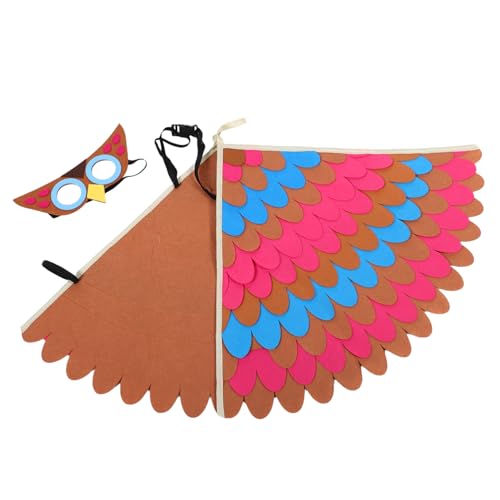 GALPADA Eulenkostüm Mit Flügeln Für Mädchen Tierkostümset Für Halloween Und Partys Einfach Anzuziehen Vielseitig Für Aufführungen Und Cosplay Sofortige Niedlichkeit GALPADA Eulenkostüm Mit Flügeln Für Mädchen Tierkostümset Für Halloween Und Partys Einfach Anzuziehen Vielseitig Für Aufführungen Und Cosplay Sofortige Niedlichkeit von GALPADA