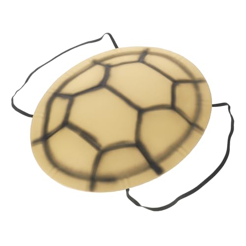 GALPADA Eva Turtle Shell Costume für Halloween und Cosplay Leichtes Gelbes Schildkrötenpanzer Accessoire für Karneval und Verkleidungspartys von GALPADA