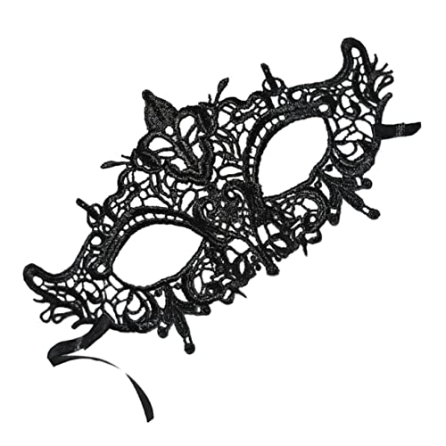 GALPADA Hochwertige Spitzenmaske Schwarze Halloween-tanz-stereotyp-augenmuschel Für Maskenkostüme GALPADA Hochwertige Spitzenmaske Schwarze Halloween-tanz-stereotyp-augenmuschel Für Maskenkostüme von GALPADA