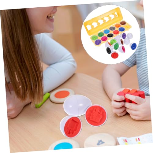 GALPADA Fahrzeug Matching für Kleinkinder Pädagogisches Lernspielzeug mit Farbigen Eierformen Motorikfördernd Frühkindliche Farb und Fahrzeugerkennung Sicheres Zufällige Zufällige Farbe GALPADA Fahrzeug Matching für Kleinkinder Pädagogisches Lernspielzeug mit Farbigen Eierformen Motorikfördernd Frühkindliche Farb und Fahrzeugerkennung Sicheres Zufällige Zufällige Farbe von GALPADA