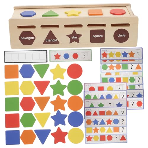 GALPADA Farbenfrohes Holzform sortierspielzeug für Sensorisches Lernspiel Farb Formerkennung Hand Auge koordination und Motorischen Fähigkeiten Robust und Altersgerecht Pädagogisches GALPADA Farbenfrohes Holzform sortierspielzeug für Sensorisches Lernspiel Farb Formerkennung Hand Auge koordination und Motorischen Fähigkeiten Robust und Altersgerecht Pädagogisches von GALPADA