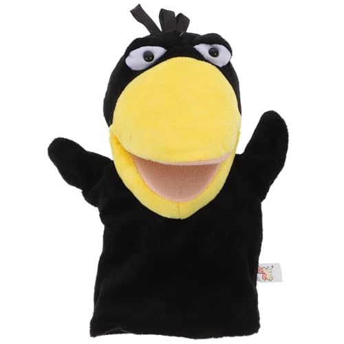 GALPADA Fingerpuppe Interaktives Lustige Krähen Tierkopf Fingerspielzeuge Für Rollenspiele Und Kreative Fantasie Perfektes Mitgebsel Und Dekoration von GALPADA