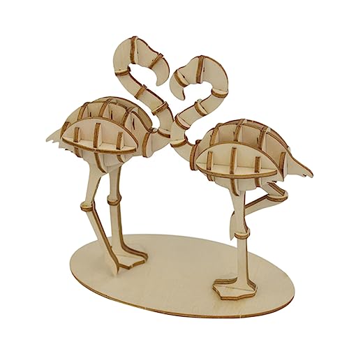 GALPADA Flamingo Holz Puzzle Handgemachtes Kinderpuzzle aus Holz Kreatives DIY Modell Hand Augen Koordination für Mädchen und Jungen Sicher und Glatt als Geburtstagsgeschenk GALPADA Flamingo Holz Puzzle Handgemachtes Kinderpuzzle aus Holz Kreatives DIY Modell Hand Augen Koordination für Mädchen und Jungen Sicher und Glatt als Geburtstagsgeschenk von GALPADA