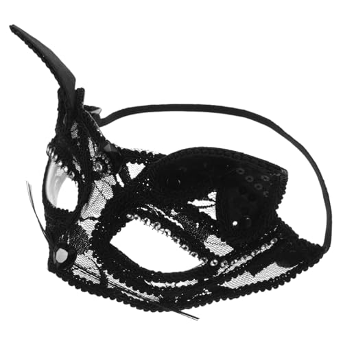 GALPADA Fuchs Maske Halloween-Maske katzen maske Damenmaske Fuchsmaske Cosplay-Maske Maskerade-Masken für Frauen Maskerade Masken Maskenkostüme für Frauen Spitzenmaske Plastik Black GALPADA Fuchs Maske Halloween-Maske katzen maske Damenmaske Fuchsmaske Cosplay-Maske Maskerade-Masken für Frauen Maskerade Masken Maskenkostüme für Frauen Spitzenmaske Plastik Black von GALPADA