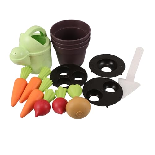 GALPADA Gartenspielzeug Strandspielzeug Sandspielzeug Set Jungen Mädchen Weizenstroh Schaufel Grabwerkzeug Gießkanne mit Attraktiven Gemüse Nachhaltiges Outdoor Garten Werkzeug für GALPADA Gartenspielzeug Strandspielzeug Sandspielzeug Set Jungen Mädchen Weizenstroh Schaufel Grabwerkzeug Gießkanne mit Attraktiven Gemüse Nachhaltiges Outdoor Garten Werkzeug für von GALPADA