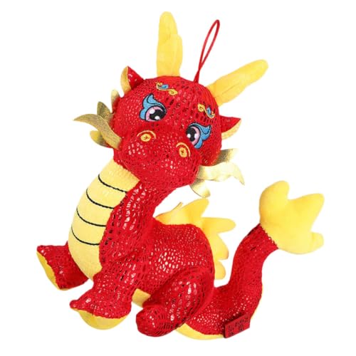 GALPADA Gefüllte Drachenpuppe Plüschspielzeug Niedliches Drachen Kuscheltier für Neujahr Süßes Deko für Freunde Symbolisiert und Wohlstand im Jahr GALPADA Gefüllte Drachenpuppe Plüschspielzeug Niedliches Drachen Kuscheltier für Neujahr Süßes Deko für Freunde Symbolisiert und Wohlstand im Jahr von GALPADA