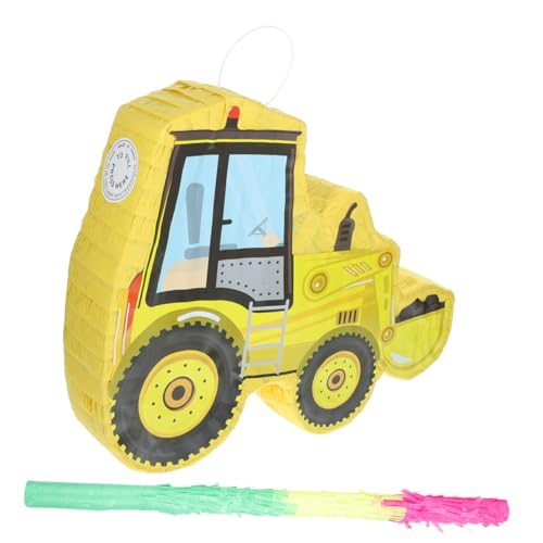 GALPADA Gelbes Bagger Piñata mit Geburtstagsdeko für Baustellen Mottoparty Zubehör für Geburtstagsfeiern und Familienfeste GALPADA Gelbes Bagger Piñata mit Geburtstagsdeko für Baustellen Mottoparty Zubehör für Geburtstagsfeiern und Familienfeste von GALPADA