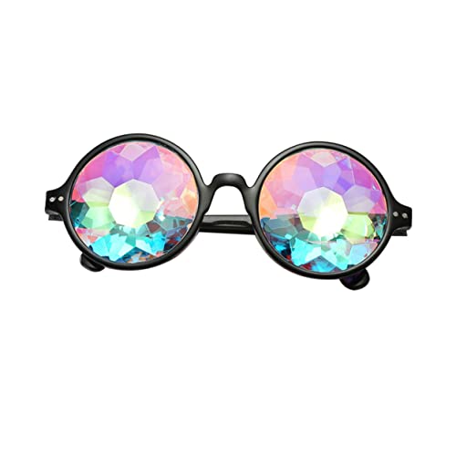 GALPADA Gläser Rave-Accessoires für Frauen Rave- Schutzbrille Brillen kinderbrille Halsketten Kaleidoskopbrille zarte Spaßbrille Protzig schmücken Australien Glas von GALPADA