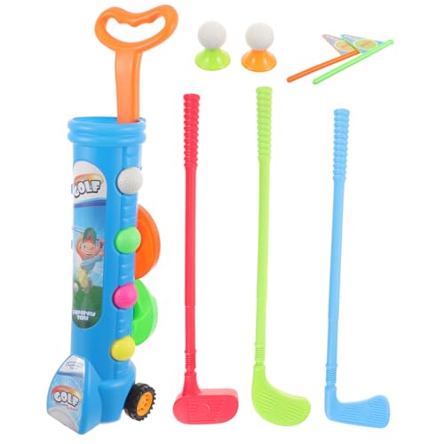 GALPADA Golfspielzeug Set Mini Golfschläger aus Robustem Kunststoff Fördert Motorische Fähigkeiten und Vorstellungskraft für Drinnen und Draußen Leicht Tragbar Perfektes für Jungen und GALPADA Golfspielzeug Set Mini Golfschläger aus Robustem Kunststoff Fördert Motorische Fähigkeiten und Vorstellungskraft für Drinnen und Draußen Leicht Tragbar Perfektes für Jungen und von GALPADA