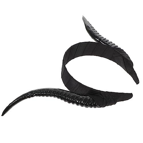 GALPADA Gothic Haarband für Halloween Modisches Stirnband mit Teufelshörnern für Cosplay Partys für Halloween Karneval oder Besondere Anlässe von GALPADA