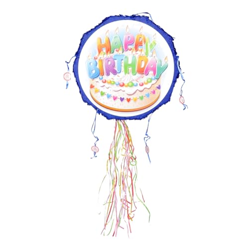GALPADA Große Geburtstags Piñata in Kuchenform Party Dekoration für Kindergeburtstag zum Befüllen mit Süßigkeiten und Kleinen Geschenken Festliche Kinderparty Zubehör GALPADA Große Geburtstags Piñata in Kuchenform Party Dekoration für Kindergeburtstag zum Befüllen mit Süßigkeiten und Kleinen Geschenken Festliche Kinderparty Zubehör von GALPADA