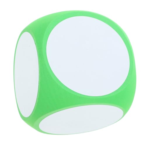 GALPADA Großer Grüner Eva Spielwürfel Abwischbarer Leerer DIY Würfel für Party Spiele Lernaktivitäten Wiederverwendbar Robust Vielseitig Einsetzbar für Bar Zuhause und Veranstaltungen GALPADA Großer Grüner Eva Spielwürfel Abwischbarer Leerer DIY Würfel für Party Spiele Lernaktivitäten Wiederverwendbar Robust Vielseitig Einsetzbar für Bar Zuhause und Veranstaltungen von GALPADA