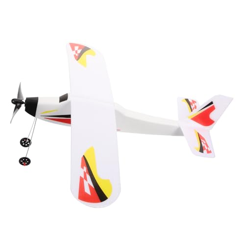 GALPADA Gummibandflugzeug Segelflugzeuge Materialspielzeug Outdoor Elastisches Flugzeug Bausatz Schaumstoff Sport Zusammenbau Gummibandflugzeug Gummibandflugzeug Modellflugzeug von GALPADA