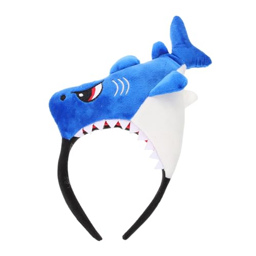 GALPADA Hai-stirnband Kostüm Festivalstirnband Stirnbänder Haarzubehör Für Frauen Halloween Meerestier-stirnband Partyzubehör Hai-kopfbedeckung Süßer Hai-kopfschmuck Blue Stoff GALPADA Hai-stirnband Kostüm Festivalstirnband Stirnbänder Haarzubehör Für Frauen Halloween Meerestier-stirnband Partyzubehör Hai-kopfbedeckung Süßer Hai-kopfschmuck Blue Stoff von GALPADA
