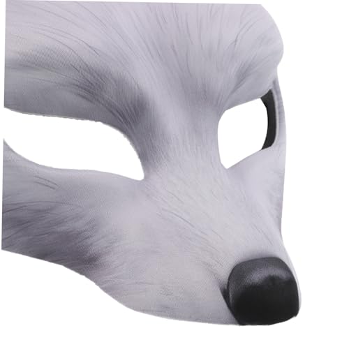 GALPADA Halbgesichts Fuchsmaskeraden Tiermaske Halloween Karneval Kostümmaske für Erwachsene und Atmungsaktiv Bequem Robust Vielseitig für Maskenball und Themenparty GALPADA Halbgesichts Fuchsmaskeraden Tiermaske Halloween Karneval Kostümmaske für Erwachsene und Atmungsaktiv Bequem Robust Vielseitig für Maskenball und Themenparty von GALPADA