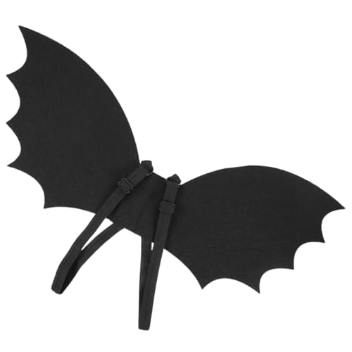 GALPADA Halloween Bat Wing Kostüm Eva Fledermausflügel mit Trägern Leichtes Langlebiges Party Cosplay für Jungen Mädchen Jahre Realistische Halloween Verkleidung von GALPADA