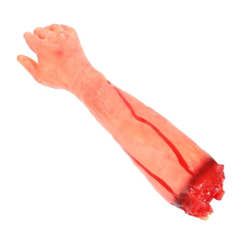 GALPADA Halloween Blutige Abgetrennte Hand Deko Prop aus Robustem Material für Haunted House Horror Party Gruselige Realistische Fake Körperteile zur Wiederverwendung von GALPADA