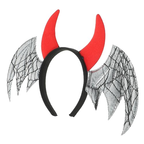 GALPADA Halloween Fledermaus Flügel Stirnband Silberfarben Cosplay Haarschmuck für Mädchen Halloween Party Kostüm Zubehör Passend GALPADA Halloween Fledermaus Flügel Stirnband Silberfarben Cosplay Haarschmuck für Mädchen Halloween Party Kostüm Zubehör Passend von GALPADA