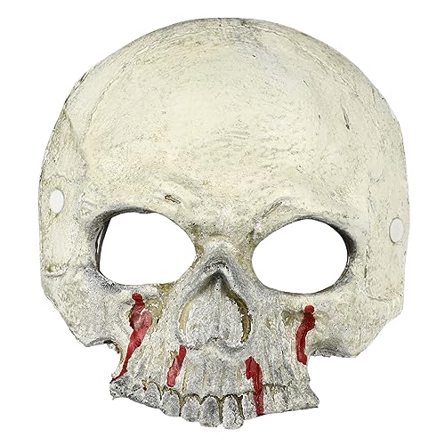 GALPADA Halbes Halloween-muster Totenkopfform Für Dekorationen Leicht Und Sicher Für Männer Und Frauen Ideal Für Partys Und Veranstaltungen. von GALPADA