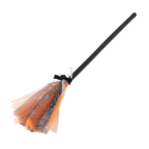 GALPADA Halloween Hexenbesen Cosplay Requisit Abnehmbar Leichter Zauberbesen für Karneval Kostüm Party Zubehör GALPADA Halloween Hexenbesen Cosplay Requisit Abnehmbar Leichter Zauberbesen für Karneval Kostüm Party Zubehör von GALPADA