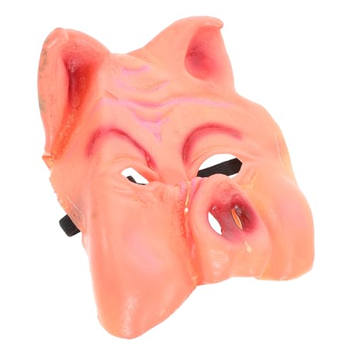 GALPADA Halloween Kostüm Maske Realistische Schweinemaske für Erwachsene Halbmaske für Kostümparty Lustige Tiermaske Wiederverwendbar für Halloween Cosplay GALPADA Halloween Kostüm Maske Realistische Schweinemaske für Erwachsene Halbmaske für Kostümparty Lustige Tiermaske Wiederverwendbar für Halloween Cosplay von GALPADA