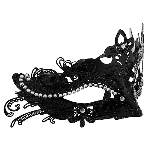 GALPADA Halloween-Maske halloween masken halloweenmaske mundschutzmasken mouth mask Karnevalsballmasken masken cosplay Kostüm Party Maske Festival-Masken für Erwachsene Metall Black GALPADA Halloween-Maske halloween masken halloweenmaske mundschutzmasken mouth mask Karnevalsballmasken masken cosplay Kostüm Party Maske Festival-Masken für Erwachsene Metall Black von GALPADA
