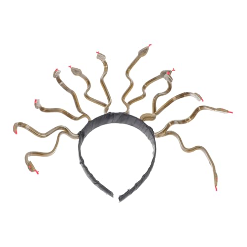 GALPADA Halloween Schlangen Design Haarreif Kopfband für Damen Langlebiges Material Komfortabel für Kostüm und Faschingspartys Halloween Dekoration Auffälliges Cosplay Zubehör GALPADA Halloween Schlangen Design Haarreif Kopfband für Damen Langlebiges Material Komfortabel für Kostüm und Faschingspartys Halloween Dekoration Auffälliges Cosplay Zubehör von GALPADA