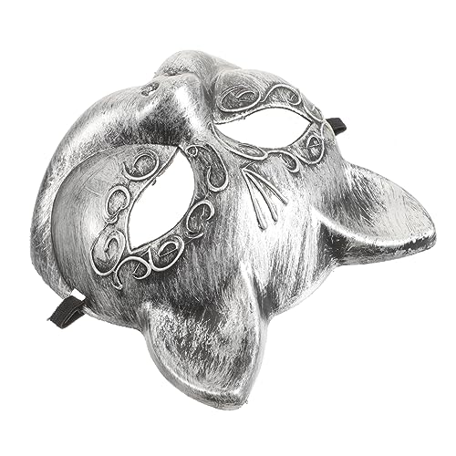 GALPADA Mask Dekorative Halbgesichtsmaske Für Und Halloween Leichte Und Verstellbare Tiermaske Für Glänzend Und Vielseitig Einsetzbar von GALPADA