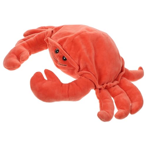 GALPADA Handpuppe Interaktive Plüsch Krabbe für Rollenspielspielzeug aus Sanftem Baumwollmaterial Fördert Kreativität und Vorstellungskraft für Geschichtenerzählen und Lernspiele von GALPADA