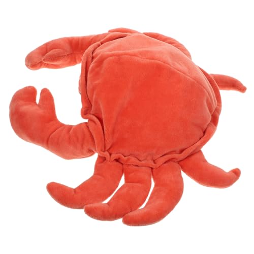 GALPADA Handpuppe Krabbe aus Weichem Plüsch Interaktives Erzählspielzeug für Eltern Fördert Fantasie und Kommunikation Geeignet für Kleinkinder und Vorschulkinder GALPADA Handpuppe Krabbe aus Weichem Plüsch Interaktives Erzählspielzeug für Eltern Fördert Fantasie und Kommunikation Geeignet für Kleinkinder und Vorschulkinder von GALPADA