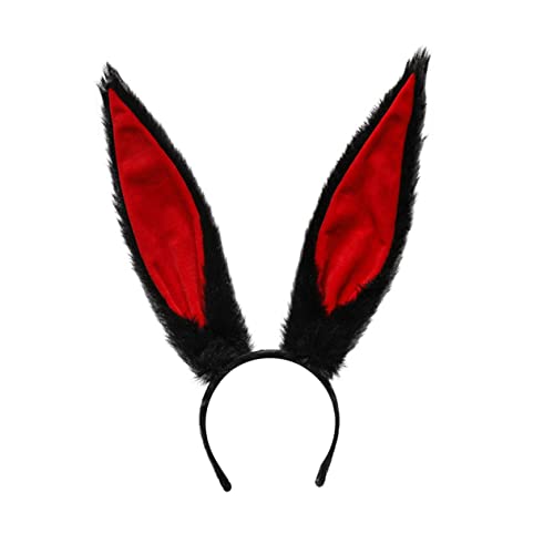 GALPADA Hasenohren Haarreif für Cosplay und Partys Niedliches Kaninchen Ohr Stirnband für Erwachsene für Halloween Ostern Festivals und Mottopartys von GALPADA