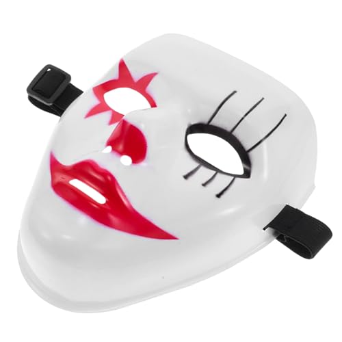 GALPADA Handbemalte Maskenmaske Für Männer Und Frauen Halloween Karneval Clownmaske Bequeme Passform Für Kostümpartys GALPADA Handbemalte Maskenmaske Für Männer Und Frauen Halloween Karneval Clownmaske Bequeme Passform Für Kostümpartys von GALPADA