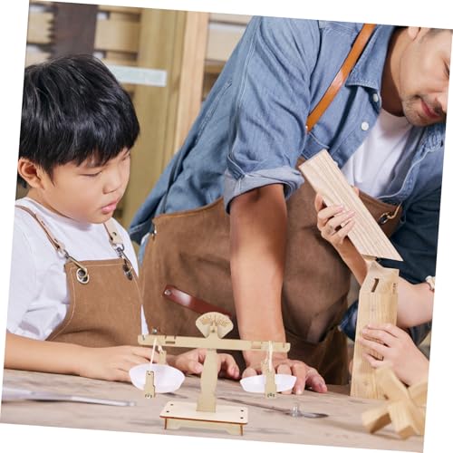 GALPADA Holz Balance Waage DIY zum Selbstbauen Kleines Lernspielzeug für Gleichgewicht Gewichtserfahrung Pädagogisches Experimentier kit für Vorschulkinder Sicher und Vielseitig GALPADA Holz Balance Waage DIY zum Selbstbauen Kleines Lernspielzeug für Gleichgewicht Gewichtserfahrung Pädagogisches Experimentier kit für Vorschulkinder Sicher und Vielseitig von GALPADA