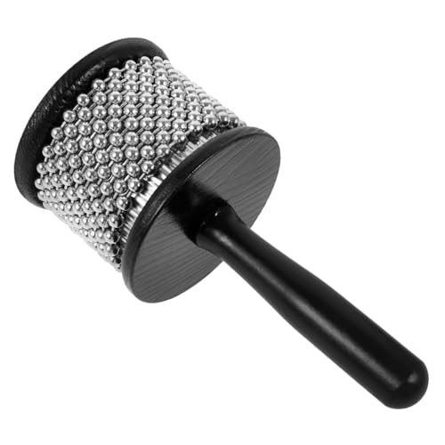 GALPADA Holz Cabasa Percussion Instrument Handheld Musikinstrument Musikspielzeug für Rhythmusförderung und Koordinationsentwicklung Sicher und Langlebig Kleines Mittleres Modell von GALPADA
