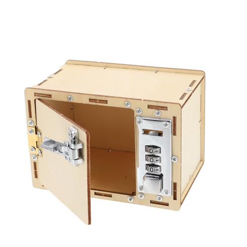 GALPADA Holz DIY Mechanische Passwortbox Bausatz für Motorikspielzeug Ab Jahren Eltern Junge Mädchen bastelset Handfertigkeit GALPADA Holz DIY Mechanische Passwortbox Bausatz für Motorikspielzeug Ab Jahren Eltern Junge Mädchen bastelset Handfertigkeit von GALPADA