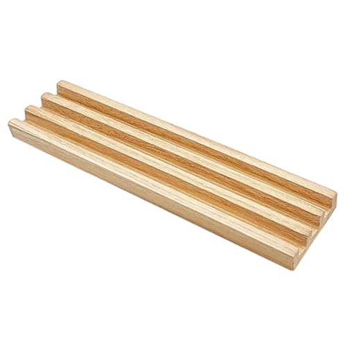 GALPADA Holz Domino Rack mit Anti rutsch Basis Professioneller Domino Halter für Spielsteine Stabiles Desktop Holztablett mit Multi Slots für Familien Freundespiele GALPADA Holz Domino Rack mit Anti rutsch Basis Professioneller Domino Halter für Spielsteine Stabiles Desktop Holztablett mit Multi Slots für Familien Freundespiele von GALPADA
