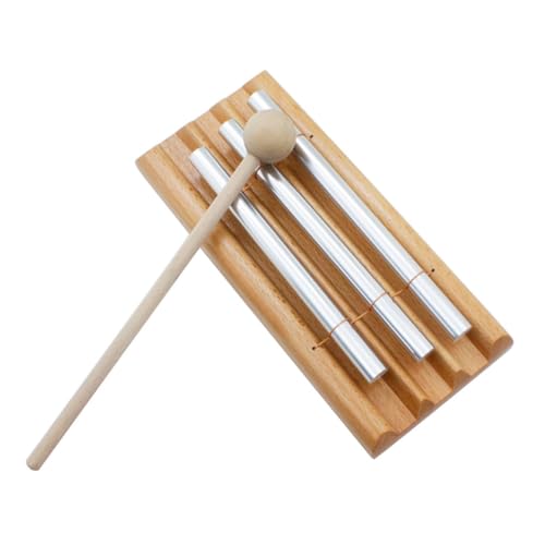 GALPADA Holz Klangröhre Kindermusikinstrument Schlagspielzeug Musikalisches Lernspielzeug für Kleinkinder Frühförderung Pädagogisches Holzspielzeug mit Klarem Lebendigem Klang von GALPADA