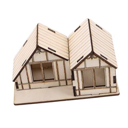GALPADA Holz Miniatur Haus Modellbausatz DIY Jigsaw Puzzle aus Langlebigem Holz Detailreiches Sandkasten bauspielzeug Vielseitige Dekoration für Kinderpartys und Wohnraumgestaltung GALPADA Holz Miniatur Haus Modellbausatz DIY Jigsaw Puzzle aus Langlebigem Holz Detailreiches Sandkasten bauspielzeug Vielseitige Dekoration für Kinderpartys und Wohnraumgestaltung von GALPADA