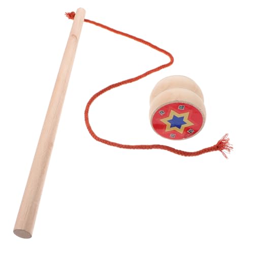 GALPADA Holz Traditioneller Gyroskop Drehkreisel mit Langlebiges Tragbares Holzspielzeug für Fördert Hand Auge Koordination Naturfarben Inklusive Zufälliger Aufkleber Zufällige Farbe GALPADA Holz Traditioneller Gyroskop Drehkreisel mit Langlebiges Tragbares Holzspielzeug für Fördert Hand Auge Koordination Naturfarben Inklusive Zufälliger Aufkleber Zufällige Farbe von GALPADA