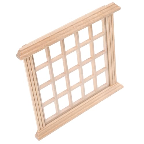 GALPADA Holzfenstermodell Möbel Miniatur Puppenhausbauzubehör Klein Puppenhausfenster Puppenhauszubehör DIY Dollhouse Winziges Fensterrahmendekor Mini-fenstermodell Mini-hausschmuck GALPADA Holzfenstermodell Möbel Miniatur Puppenhausbauzubehör Klein Puppenhausfenster Puppenhauszubehör DIY Dollhouse Winziges Fensterrahmendekor Mini-fenstermodell Mini-hausschmuck von GALPADA